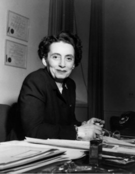 Anna M. Rosenberg: she pushed for racial integration of the U.S. military.