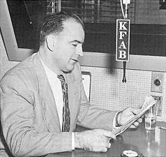 Joseph McCarthy speaks on KFAB. According to professor Revilo Oliver, a CIA officer told McCarthy in 1950 &quot;Senator, you said there were 57 known Communists in the State Department. If you had access to the files of my agency, you would know that there is absolute proof that there are ten times that many. But Senator, you do not realize the magnitude and the power of the conspiracy you are attacking. They will destroy you -- they will destroy you utterly.&quot;