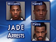 Jade arrests, picture by WVIR television