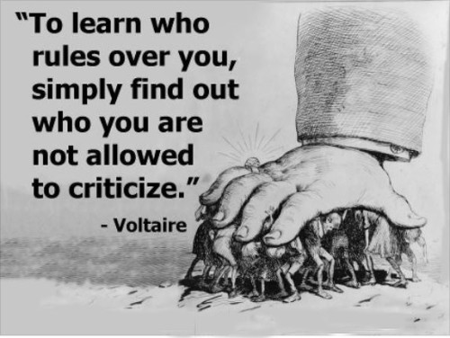 Voltaire never said this.