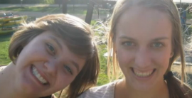 Alex Maple, right, and her heroic roommate [photo: NBC]