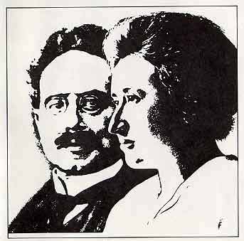 Rosa Luxemburg and Karl Liebknecht